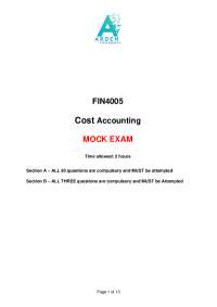 accounting mock exam
