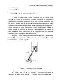 Apostila de Cinemática e Dinâmica de Mecanismos