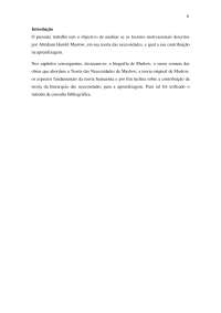 A Teoria da Hierarquia das Necessidades de Maslow e sua Aplicação na Aprendizagem