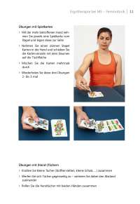 Ergotherapie bei MS – Feinmotorik