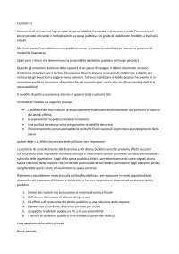 Macroeconomia cap. 22 politica fiscale - Docsity