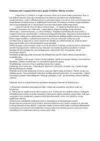 Opis obserwacji grupy przedszkolnej 2,5 latków