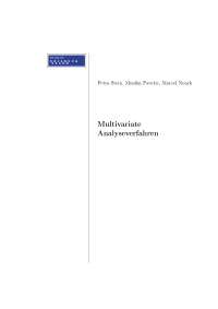 Multivariate Analyseverfahren