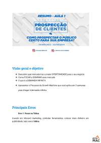 auto ajuda prospecção de clientes
