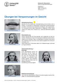 Übungen bei Verspannungen im Gesicht