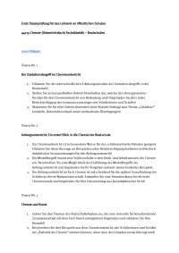 Chemie (Unterrichtsfach) Fachdidaktik, Realschulen- Musterprüfung