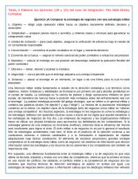 Tarea_5 Elaborar los ejercicios (1B y 1D) del caso de integración: The Walt Disney Company