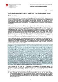 Institutionelles Abkommen Schweiz–EU