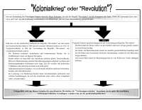Kolonialkrieg oder Revolution?