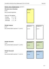 Struktur - Abi Mathe 2019-2020