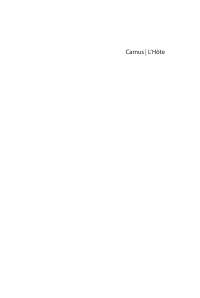 Lektüreschlüssel für Schülerinnen und Schüler- Albert Camus, L’Hôte.