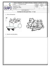 Educação Fisica Avaliação