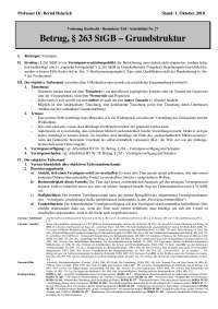 SR:Betrug-Arbeitsblatt Prof. Heinrich WS 18