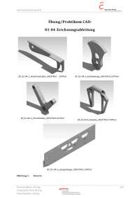 Übung/Praktikum CAD: 01-04 Zeichnungsableitung