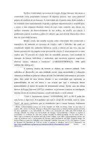Processos Criativos. Uma compilação com base em Fayga Ostrower