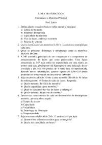 exercício de memoria