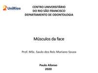 Musculos da Face - Anatomia de cabeça e Pescoço