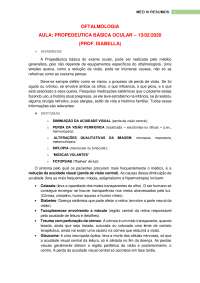 Propedeutica básica ocular
