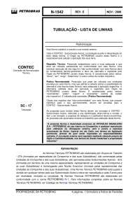 Lista de Linhas Petrobras