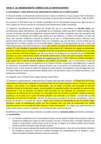 Derecho de la union europea - Docsity