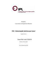 Sinterização Seletiva por Laser