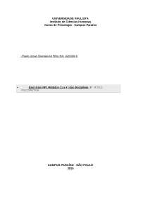 Psicometria Psicologia