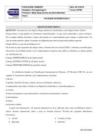 questões de psicopatologia
