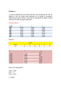 Ejercicios Resueltos de Destilación Diferencial: Aplicaciones en Ingeniería Química