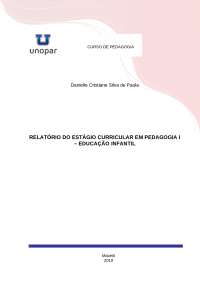Portfólio Educação Infantil (Unopar)