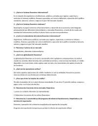 Introducción al Sistema Financiero: Internacional y Mexicano