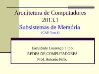 Memória de Computadores: Conceitos, Tipos e Funcionamento