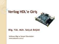Verilog ile fpga dersine giriş