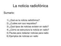 entrevistas en radio