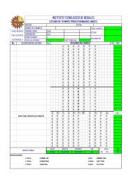 ejercicio de most metodo para calcular el tiempo estandar