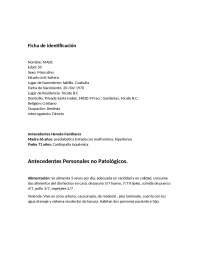 Historia clinica de ASMA