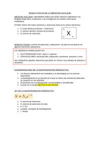 bases fisicas de la medicina nuclear