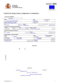 Ejemplo de contrato español - Docsity
