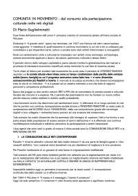 Mario Guglielminetti - Comunità in movimento