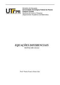 /equação diferencial