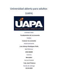 TAREA FUNDAMENTOS ECONOMICOS