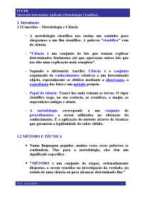 Metodologia Científica: Guia Completo para Estudantes de Informática Aplicada