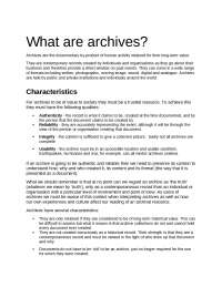 Archives in journalism