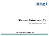 Sistemas Estruturais IV