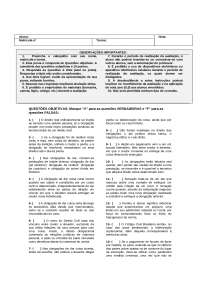 Exercícios Direito das Obrigações
