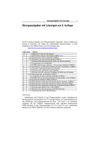 Übungsaufgaben mit Lösungen Labor für Digital und Mikroprozessortechnik
