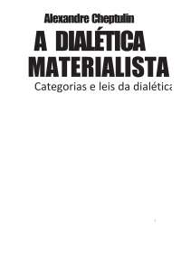 dialetica materialista