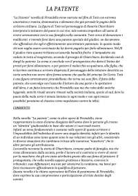 LA PATENTE Pirandello Appunti Di Italiano Docsity