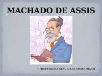 Apresentação PPT - Machado de Assis