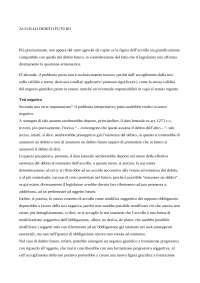 Accollo di debito futuro | Appunti di Diritto Civile | Docsity