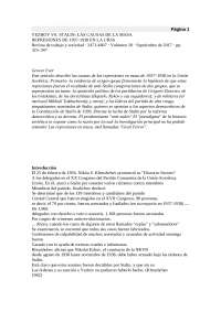Yezhov vs Stalin las causas de las represiones en masa